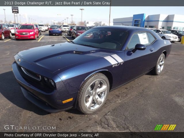 2013 Dodge Challenger R/T in Jazz Blue Pearl