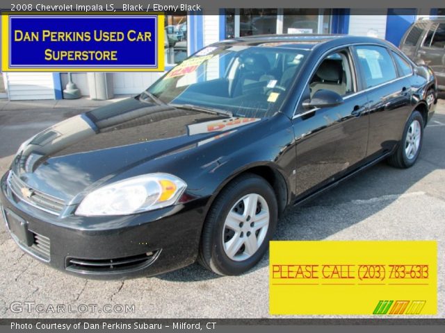 2008 Chevrolet Impala LS in Black
