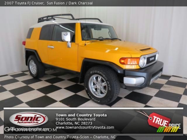 2007 Toyota FJ Cruiser  in Sun Fusion