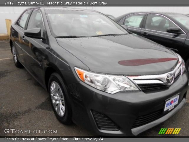 2012 Toyota Camry LE in Magnetic Gray Metallic