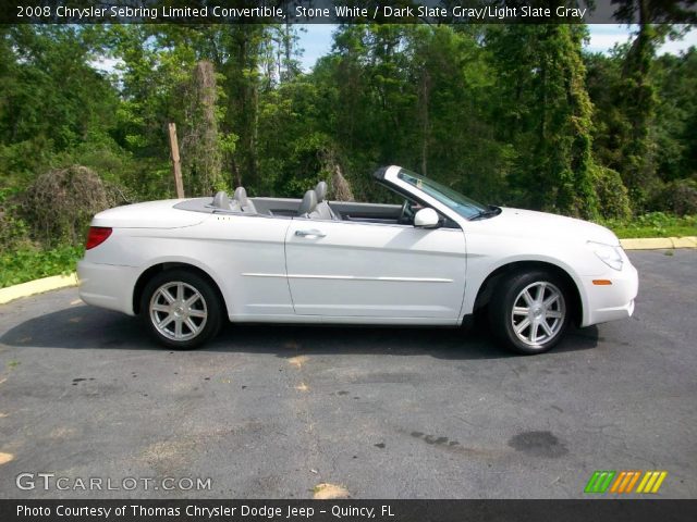 2008 Chrysler Sebring Limited Convertible in Stone White