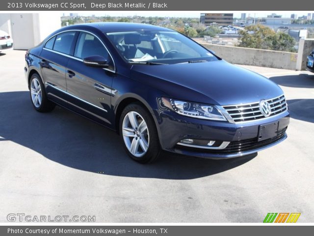 2013 Volkswagen CC Sport in Deep Black Metallic