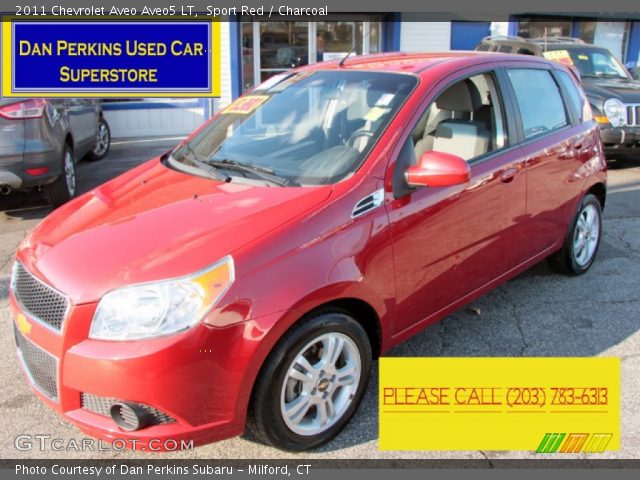2011 Chevrolet Aveo Aveo5 LT in Sport Red