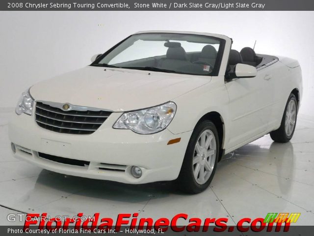 2008 Chrysler Sebring Touring Convertible in Stone White