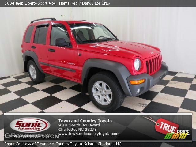 2004 Jeep Liberty Sport 4x4 in Flame Red