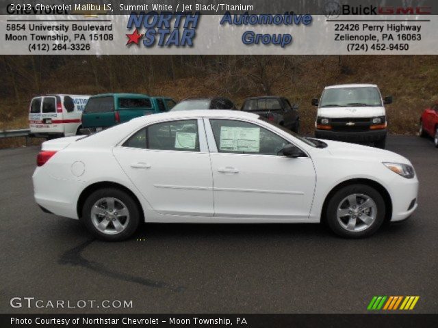 2013 Chevrolet Malibu LS in Summit White