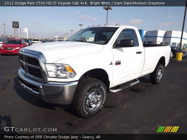 2012 Dodge Ram 2500 HD ST Regular Cab 4x4 in Bright White