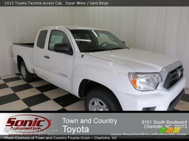 2013 Toyota Tacoma Access Cab in Super White