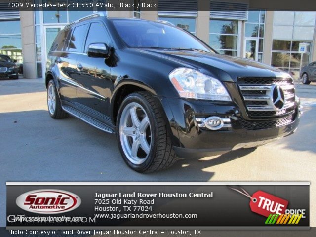 2009 Mercedes-Benz GL 550 4Matic in Black