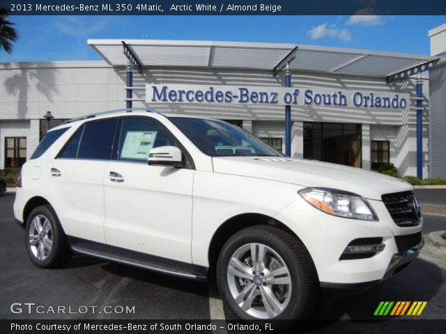 2013 Mercedes-Benz ML 350 4Matic in Arctic White