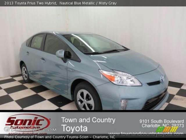 2013 Toyota Prius Two Hybrid in Nautical Blue Metallic