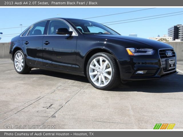 2013 Audi A4 2.0T Sedan in Phantom Black Pearl