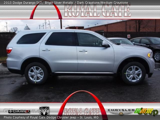 2013 Dodge Durango SXT in Bright Silver Metallic