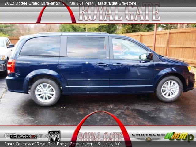 2013 Dodge Grand Caravan SXT in True Blue Pearl