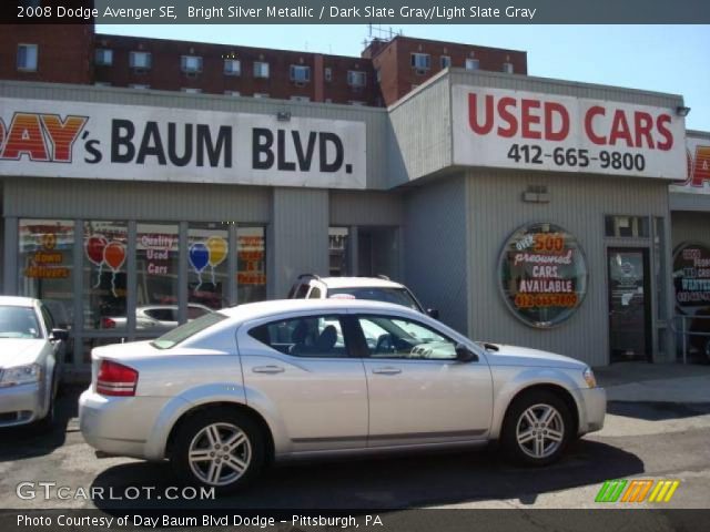 2008 Dodge Avenger SE in Bright Silver Metallic