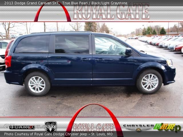 2013 Dodge Grand Caravan SXT in True Blue Pearl