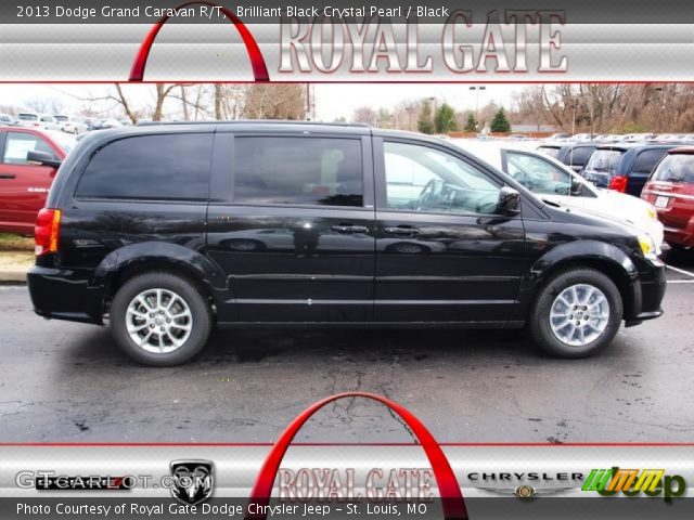 2013 Dodge Grand Caravan R/T in Brilliant Black Crystal Pearl