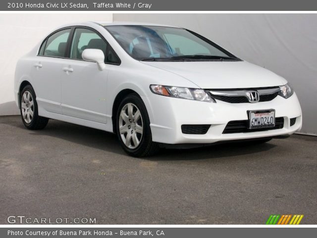 2010 Honda Civic LX Sedan in Taffeta White