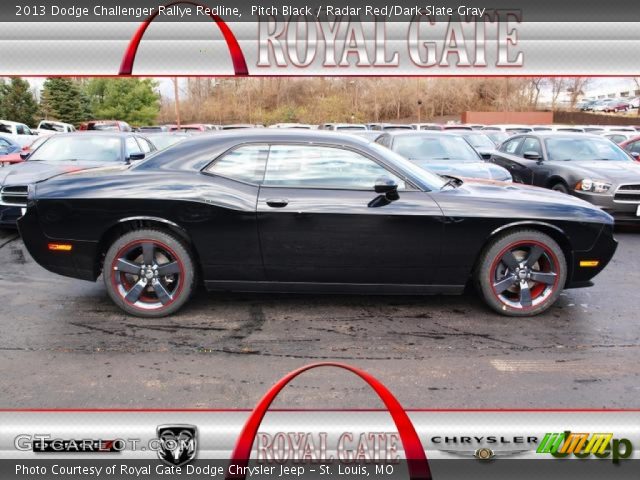 2013 Dodge Challenger Rallye Redline in Pitch Black