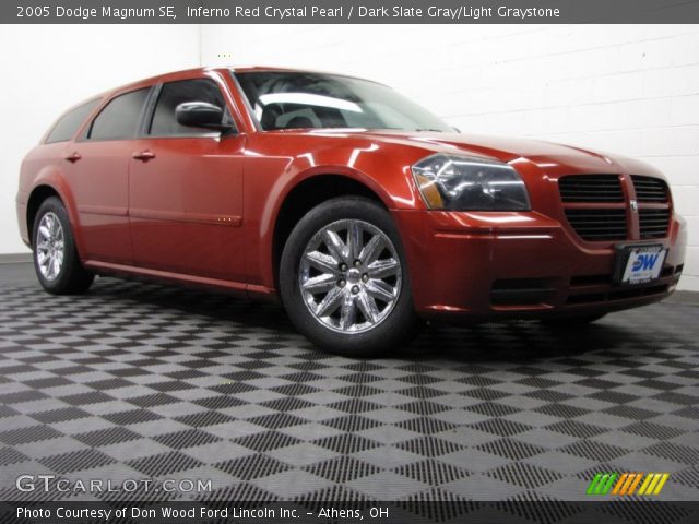 2005 Dodge Magnum SE in Inferno Red Crystal Pearl