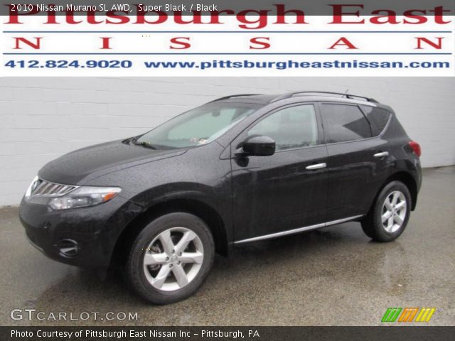 2010 Nissan Murano SL AWD in Super Black