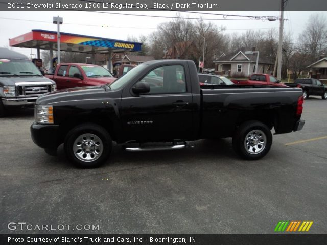 2011 Chevrolet Silverado 1500 LS Regular Cab in Black