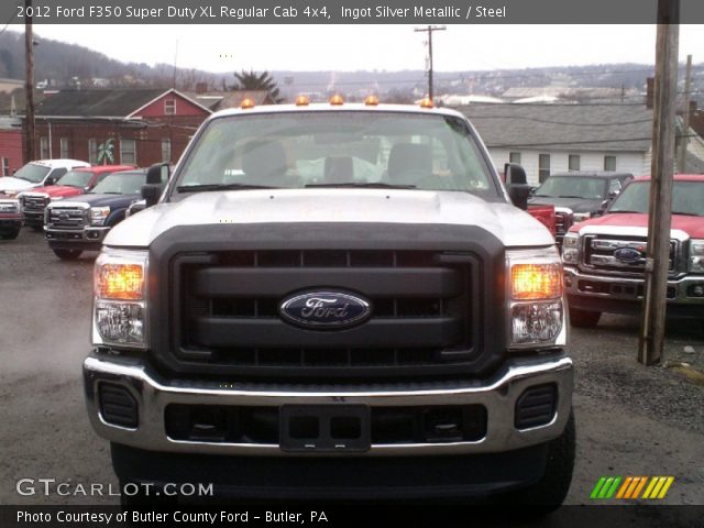 2012 Ford F350 Super Duty XL Regular Cab 4x4 in Ingot Silver Metallic