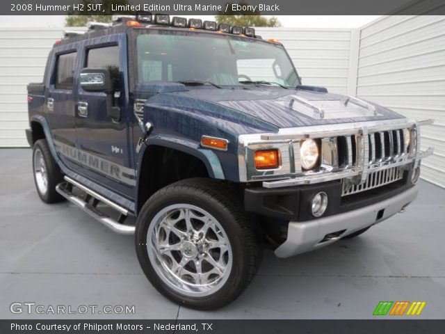 2008 Hummer H2 SUT in Limited Edition Ultra Marine