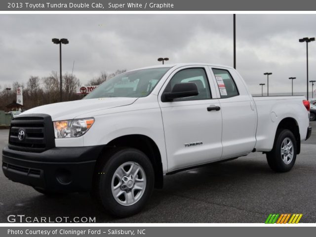 2013 Toyota Tundra Double Cab in Super White