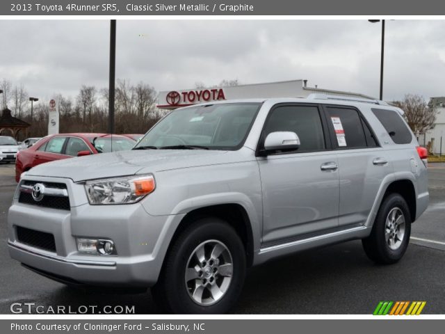 2013 Toyota 4Runner SR5 in Classic Silver Metallic