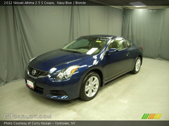 2012 Nissan Altima 2.5 S Coupe in Navy Blue