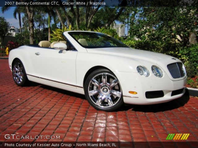 2007 Bentley Continental GTC  in Glacier White