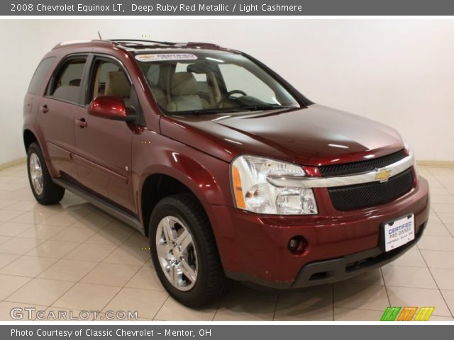 2008 Chevrolet Equinox LT in Deep Ruby Red Metallic