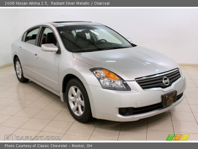 2008 Nissan Altima 2.5 in Radiant Silver Metallic