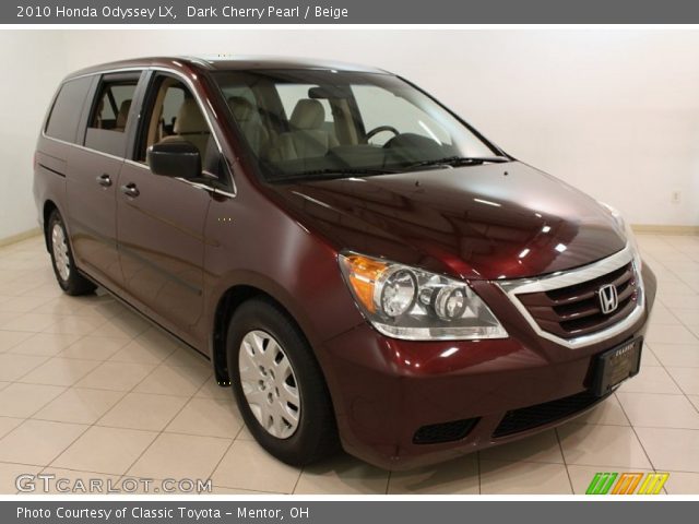 2010 Honda Odyssey LX in Dark Cherry Pearl
