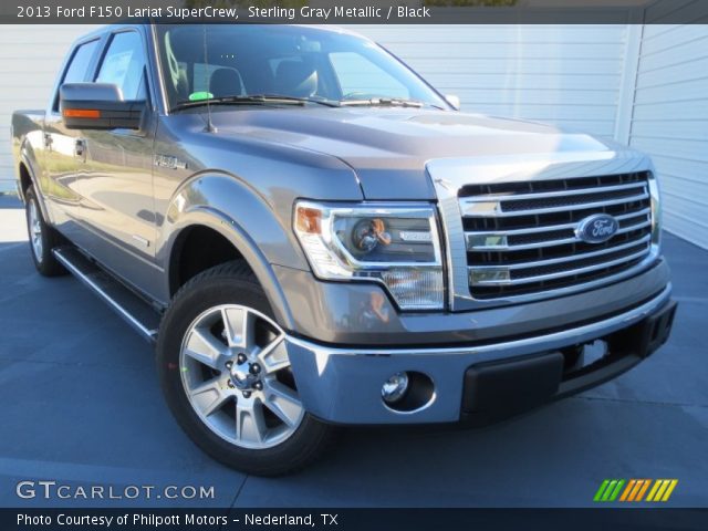 2013 Ford F150 Lariat SuperCrew in Sterling Gray Metallic