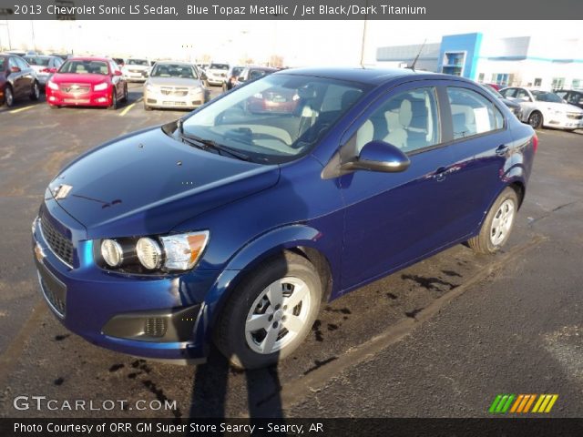 2013 Chevrolet Sonic LS Sedan in Blue Topaz Metallic