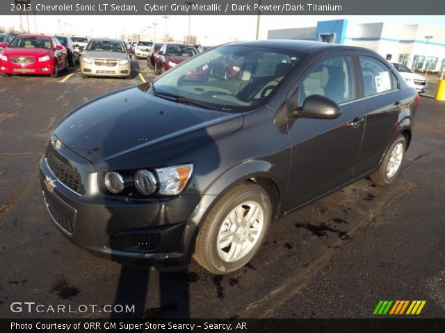 2013 Chevrolet Sonic LT Sedan in Cyber Gray Metallic
