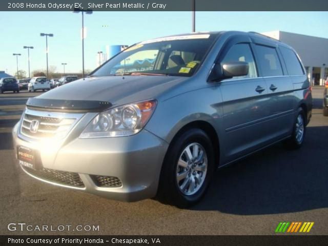 2008 Honda Odyssey EX in Silver Pearl Metallic