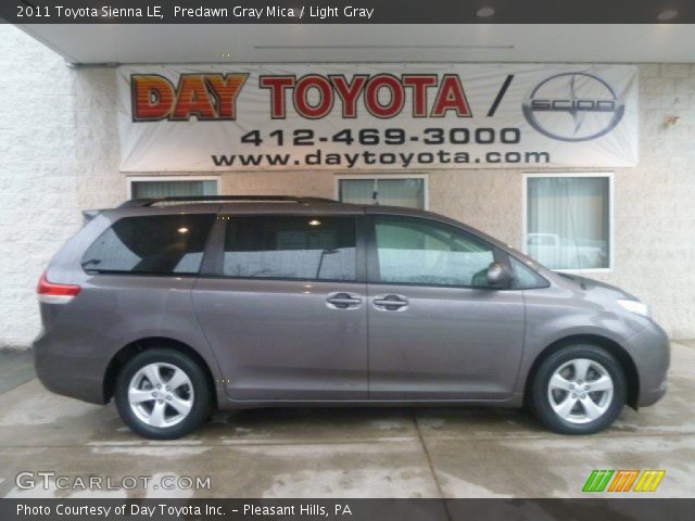 2011 Toyota Sienna LE in Predawn Gray Mica