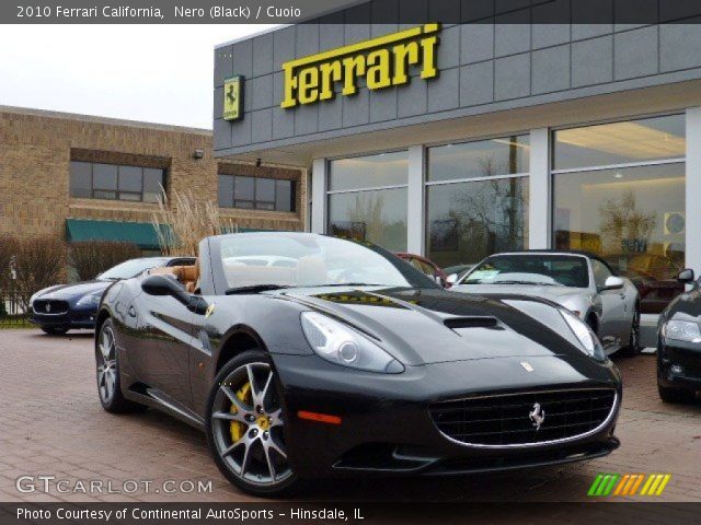 2010 Ferrari California  in Nero (Black)