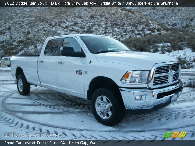2012 Dodge Ram 3500 HD Big Horn Crew Cab 4x4 in Bright White