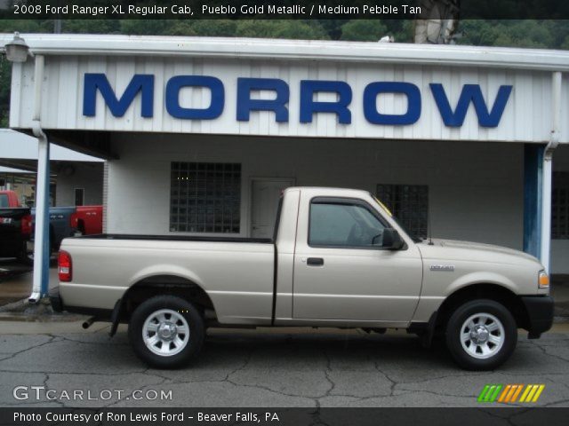 2008 Ford Ranger XL Regular Cab in Pueblo Gold Metallic