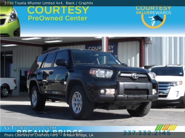 2010 Toyota 4Runner Limited 4x4 in Black