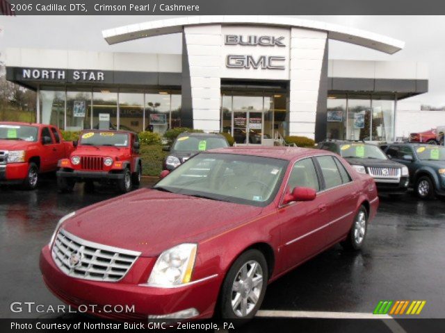 2006 Cadillac DTS  in Crimson Pearl
