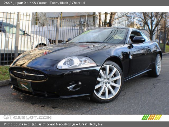 2007 Jaguar XK XK8 Coupe in Ebony Black