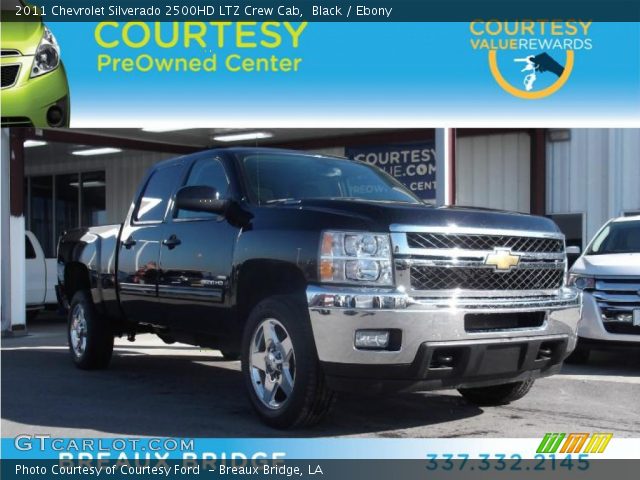 2011 Chevrolet Silverado 2500HD LTZ Crew Cab in Black