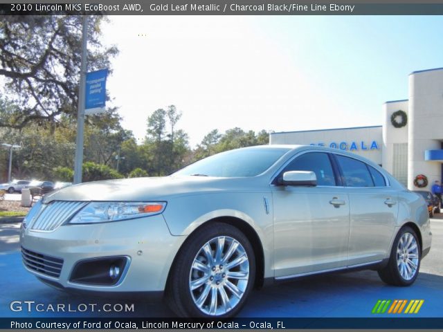 2010 Lincoln MKS EcoBoost AWD in Gold Leaf Metallic