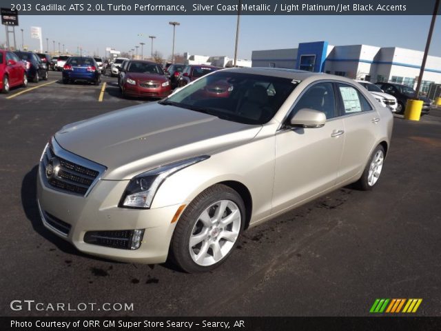2013 Cadillac ATS 2.0L Turbo Performance in Silver Coast Metallic
