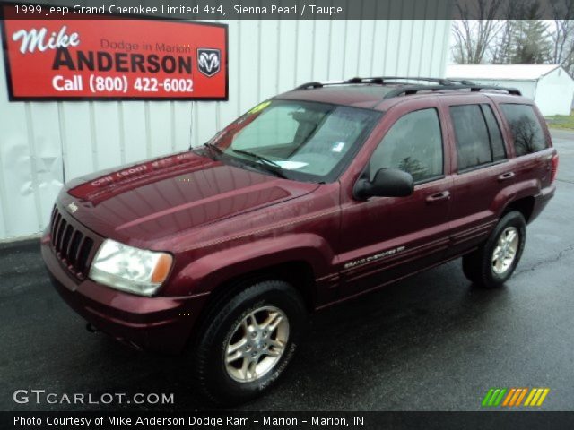 1999 Jeep Grand Cherokee Limited 4x4 in Sienna Pearl